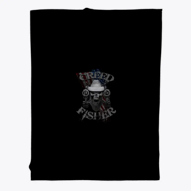 American Outlaw - Skull USA Flag